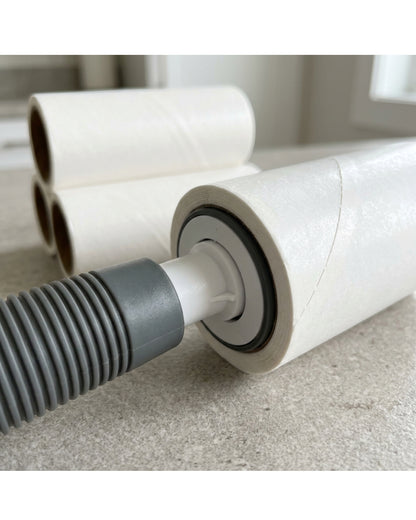 Krovs Angled Adhesive Lint Roller 12 cm with 2 Refills - Detail view