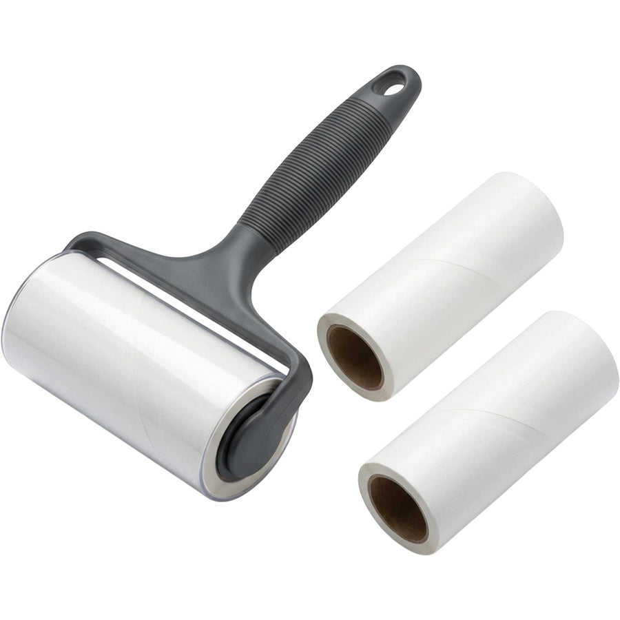 Krovs Angled Adhesive Lint Roller 12 cm with 2 Refills