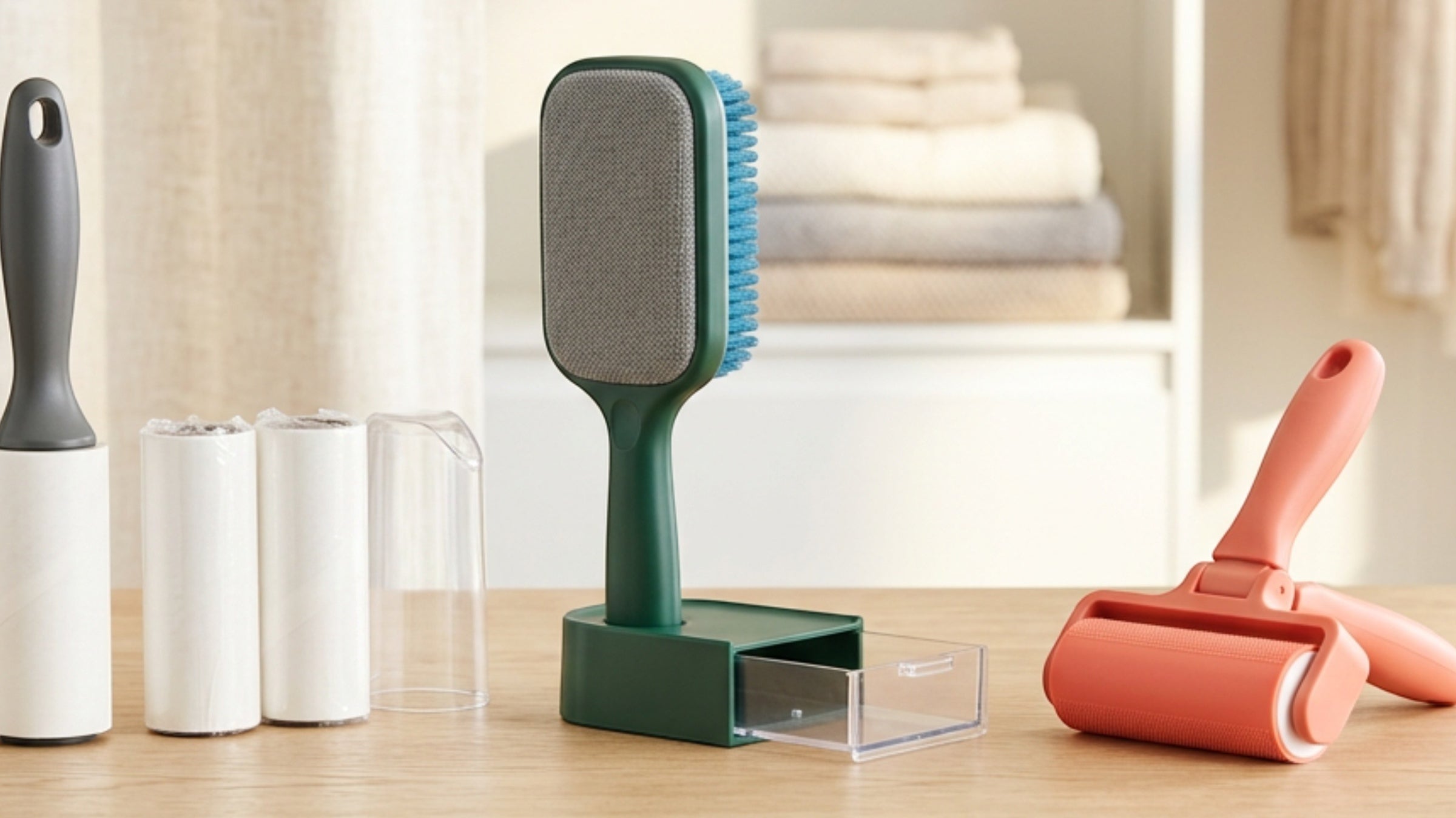 Krovs Lint Rollers and Fabric Hair Removers